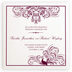 Photograph of Pompous Peacock (Square) Wedding Programs