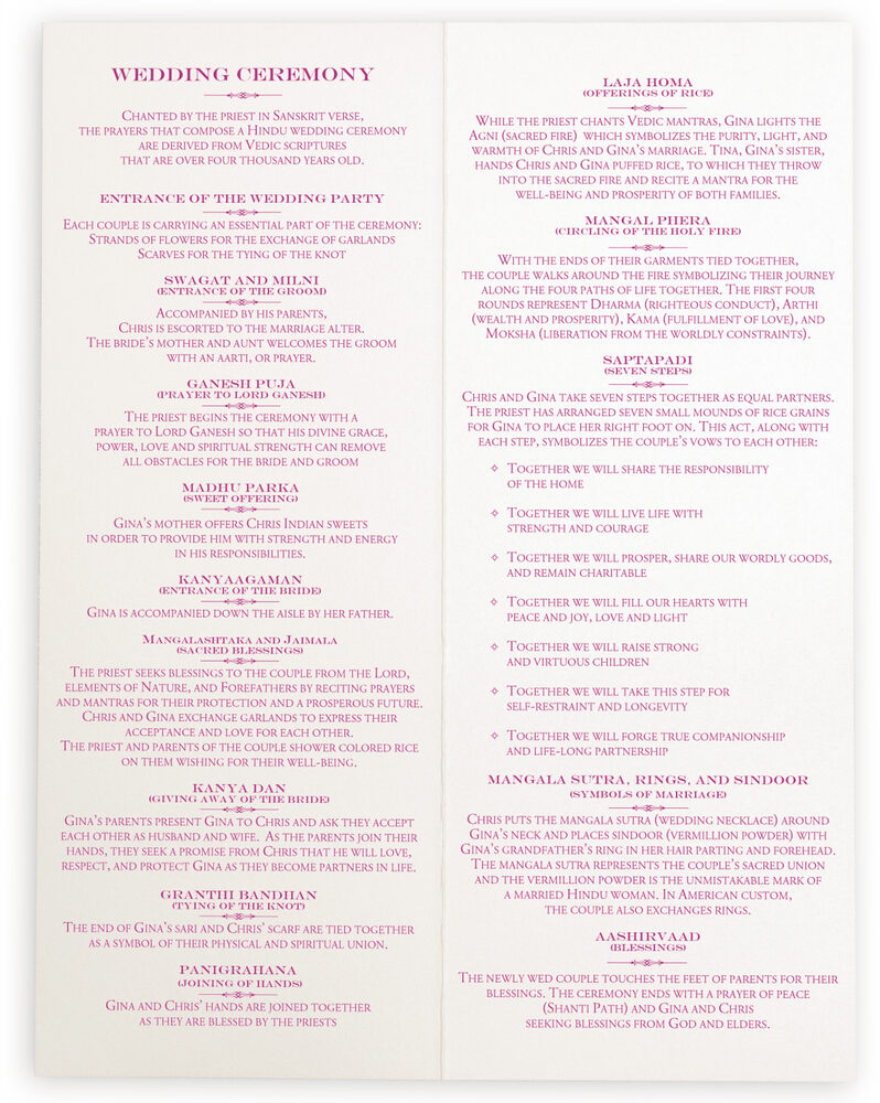 Photograph of Pompous Peacock Wedding Programs