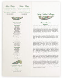 Photograph of Taj Mahal Wedding Programs