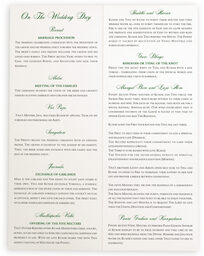 Photograph of Taj Mahal Wedding Programs