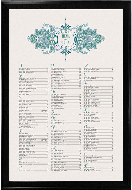 Aso Seating Chart