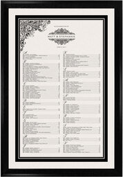 Photograph of Paisley Power Monogram Seating Charts