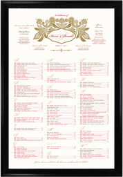 Photograph of Paisley Swash Seating Charts
