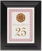 Framed Photograph of Filigree Mandala Table Numbers