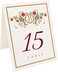 Photograph of Tented Shadi Table Numbers