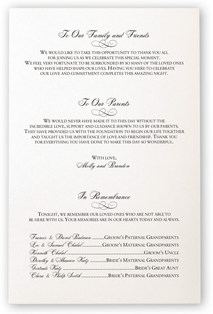 Photograph of Hand of Miriam Wedding Programs