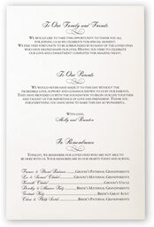 Photograph of Me She Barach Wedding Programs