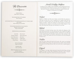 Photograph of Prayer for Israel-Jewish Wedding Programs
