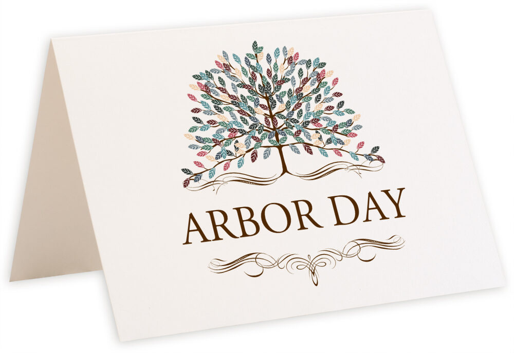 Photograph of Tented Arbor Day Table Names