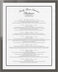 Photograph of Family Mission Statement Wedding Certificates