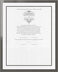 Photograph of Flourish Monogram 01 Wedding Certificates