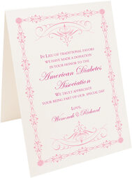 Photograph of Tented A Kiss Goodnight Donation Cards