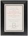 Framed Photograph of Brownstone Monogram 15 Donation Cards