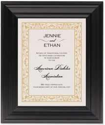 Framed Photograph of Classic 1 Donation Cards