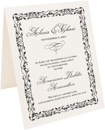 Photograph of Tented Classic 3 Donation Cards