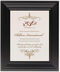 Framed Photograph of Flourish Monogram 02 Donation Cards