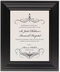 Framed Photograph of Flourish Monogram 04 Donation Cards