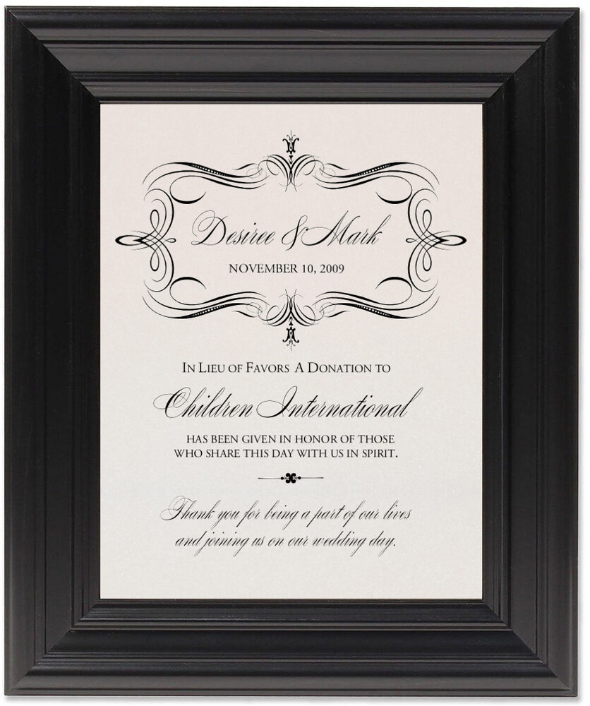 Framed Photograph of Victorian Frame 0081 Donation Cards