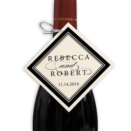 Photograph of Something Old, Something New Favor Tags