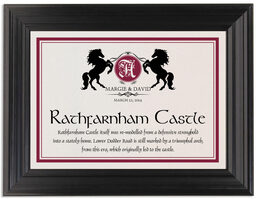 Framed Photograph of Chevalier Memorabilia Cards