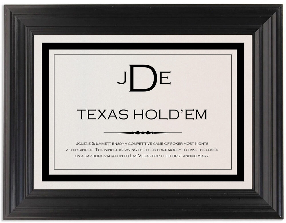 Framed Photograph of Copperplate Monogram Memorabilia Cards