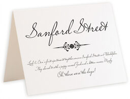 Photograph of Tented Miss LeGatees Correspondence Memorabilia Cards