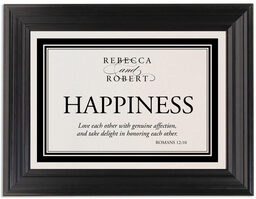 Framed Photograph of Something Old, Something New Memorabilia Cards