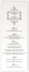 Photograph of Monsieur Victorian Frame Wedding Menus