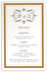 Photograph of Compendium Monogram Wedding Menus