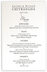 Photograph of Garamond Monogram Wedding Menus