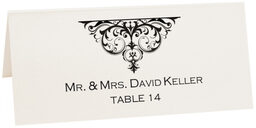 Photograph of Tented Abbey Cocktail Place Cards