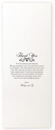 Photograph of Spiral Swirl Top and Bottom Wedding Programs