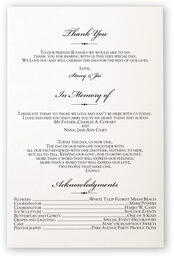 Photograph of Tree of Life Heart Wedding Programs