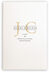 Photograph of Garamond Monogram Wedding Programs