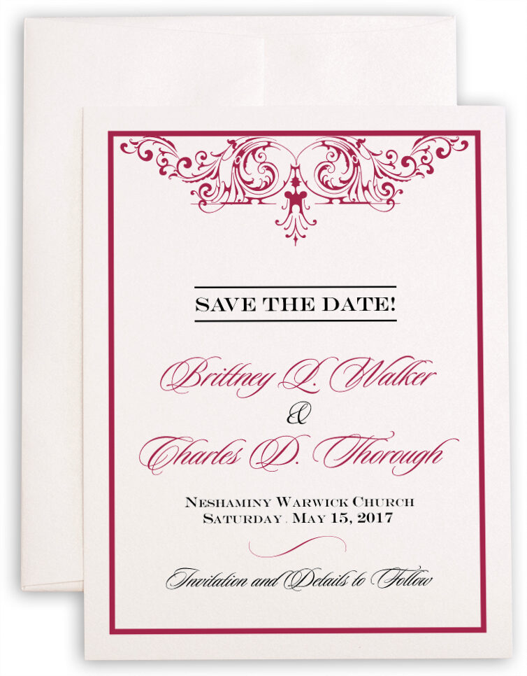 Photograph of Song Save the Dates