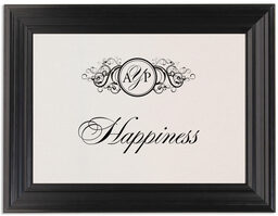 Framed Photograph of Curly Sue Table Names