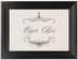 Framed Photograph of Flourish Monogram 4 Table Names