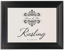 Framed Photograph of Merlin's Monkey Table Names