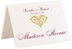Photograph of Tented Paisley Power Heart Table Names