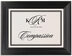 Framed Photograph of Sloop Monogram Table Names