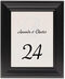 Framed Photograph of Adore Monogram 06 Table Numbers