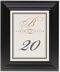 Framed Photograph of Bickham Monogram 15 Table Numbers