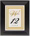 Framed Photograph of Bickham Monogram 32A Table Numbers
