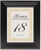 Framed Photograph of Edwardian Monogram 07 Table Numbers