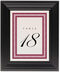 Framed Photograph of Simple Elegance Table Numbers
