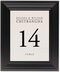 Framed Photograph of Garamond Monogram Table Numbers