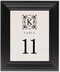 Framed Photograph of Your Highness Table Numbers