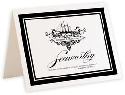 Photograph of Tented Seaworthy Navigation Memorabilia Cards