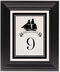 Framed Photograph of Brig Banner Table Numbers