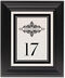 Framed Photograph of Compass North 2 Table Numbers